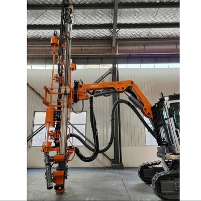 Mineração Pneumática DTH / Top Hammer Surface Blasthole Drill Rig Com Design Integrado