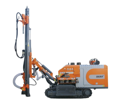 Sistema automático de manuseio de tubos de perfuração de 80 RPM Rigs de perfuração em rocha profunda 114mm Tubo de perfuração OD
