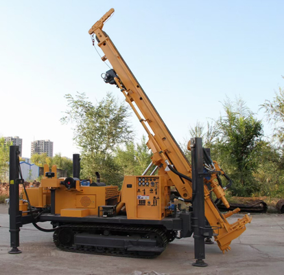 Pressão axial e pressão de ar de trabalho ajustáveis 1.6-8 MPa RC Rig de perfuração para perfuração pesada de 17t de capacidade