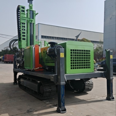 HQ NQ Exploração Geológica Rigs de perfuração tipo Crawler Full Core rotativo hidráulico