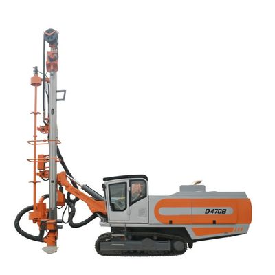 Compressor de ar hidráulico integral integrado a bordo de uma plataforma de perfuração de rocha para mineração de ouro