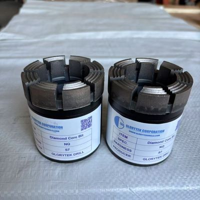 NQ Diamond Core Bit S9 Mineração Perfuração Bit Of Well Drill Bits