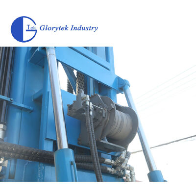 GL600S Máquina de perfuração giratória hidráulica Top Hammer para poços de água e geotérmicos