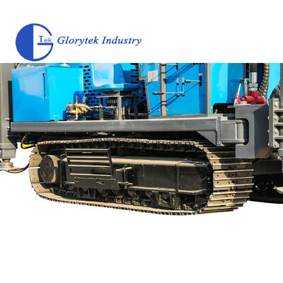 GL600S Máquina de perfuração giratória hidráulica Top Hammer para poços de água e geotérmicos