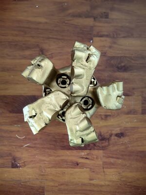 8 1/2 polegadas 5 lâminas PDC Forro para perfuração de poços de água com fio API REG