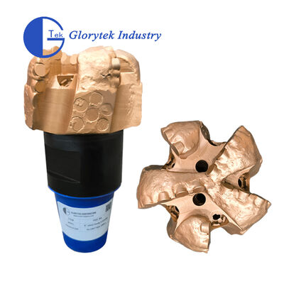 Custo-Eficaz 6 "PDC Bore Bit 5 Lâmina Corpo de aço ou matriz para rocha macia a média
