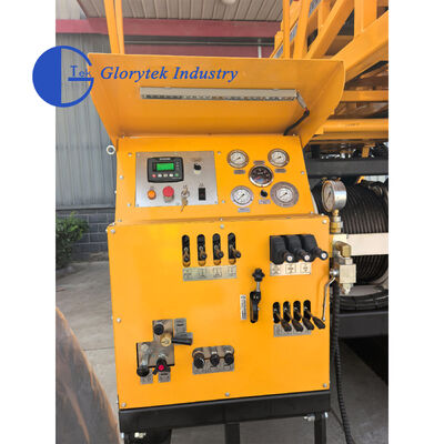 C2500T 2500m de profundidade Full Hydraulic Wireline Core Drilling Rig