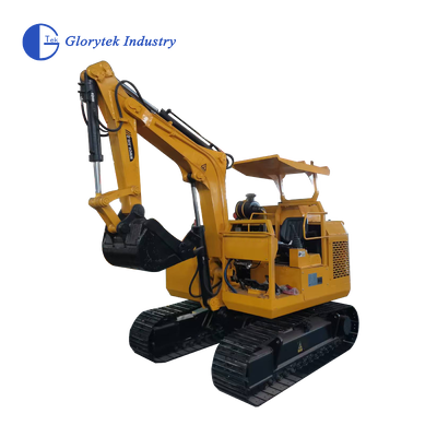 MWY6.3/0.3 Excavadora elétrica hidráulica de trabalho pesado para minas de carvão 37 kW Braço de alta resistência com sistema de detecção de carga e cabine FOPS